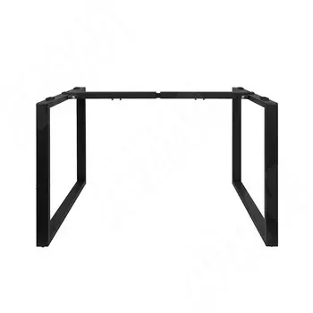 Штутгарт металлокаркас-стола телескопического 730х1200/1400/1600х800мм, черный (RAL9005, муар) (MF.28.730x1200x800.BLC)