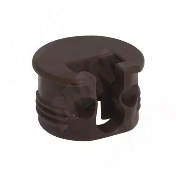 SI03 Полкодержатель для деревянных полок с фиксацией, коричневый (SI03PMA)