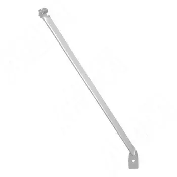 Скоба опорная для сетчатой полки, металлик серебристый (ФПС 071-40.26СБ)