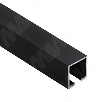 STANDART Направляющая верхняя, черный, L-6000 (K-075 PRBL)