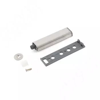 Толкатель накладной с демпфером и линейной площадкой, никель (BS-020900)