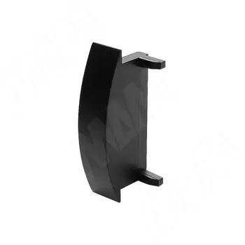 Торцевая заглушка для профиля PH.RU05 черный матовый (1шт) (PH.RU05.TR.BL)