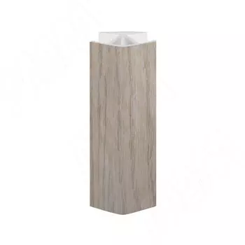 Уголок 135 градусов (высота 100), дуб беленый (19.1303R.30)