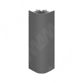 Уголок 90 градусов универсальный (высота 100), серый темный (19.9002R.10)