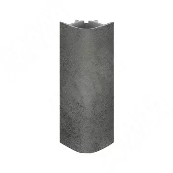 Уголок 90 градусов универсальный (высота 120), Бетон темный (19.9050R.12)