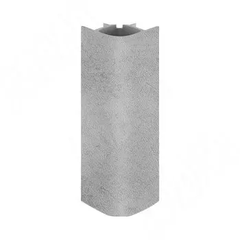 Уголок 90 градусов универсальный (высота 150), бетон светлый (19.0510R.15)