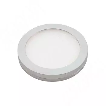 VEGA Светодиодный светильник точечный, круглый, серебро, 12V, нейтральный белый 4500К, 2,2W (VE12-RNO-MCR-NW2)