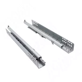 VEKTOR GS направляющие 500 мм, ниж. крепления, неполн. выдвижения, плав. закрывания (GS500ZN)