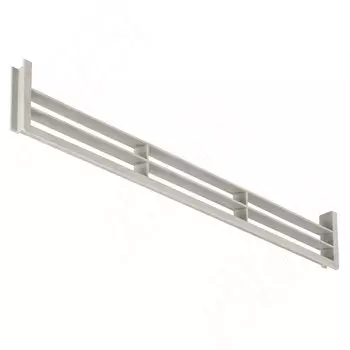 Вентиляционная решетка для цоколя, алюм.серый (90.449.GA)