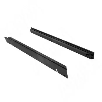 VERTIKO Комплект боковых профилей для полки, черный (краска), L-500 мм (VR50USPRBL)