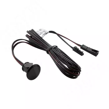 Выключатель сенсорный диммируемый, врезной, черный, 12/24V, 36/72W (SW1-TS-FM-1BL)