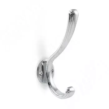 ZAMPA Крючок двухрожковый хром (HK.29.PC)