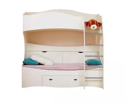 2-х ярусная кровать Прованс НМ 011.74