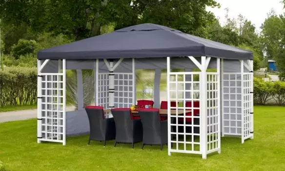 Беседка Hov white