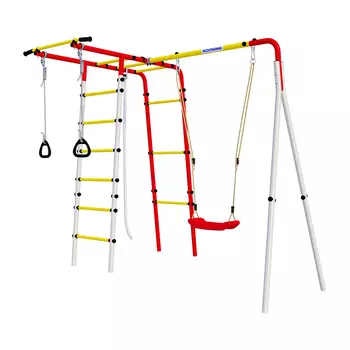 Дачный комплекс Лесная поляна 3 ПЛАСТИКОВЫЕ качели Romana R 103.26.05