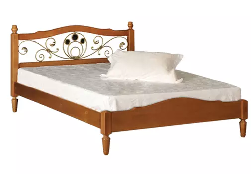 Деревянная кровать Феникс-1