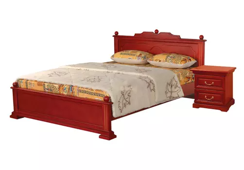 Деревянная кровать Виктория-1