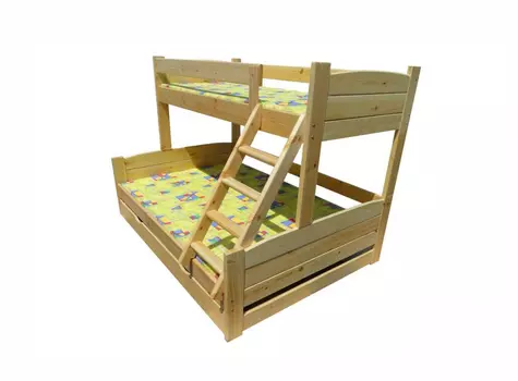 Детская двухъярусная кроватка Ника 2