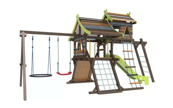 Детская игровая площадка Хижина Аквитания