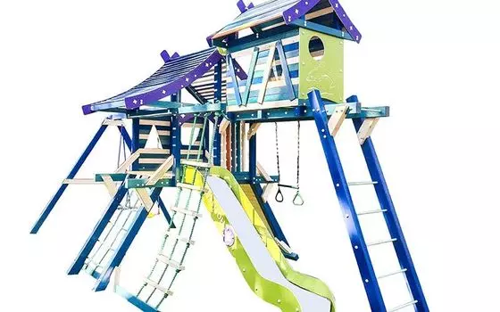 Детская игровая площадка Хижина Санторини