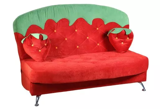 Детский диван Клубничка