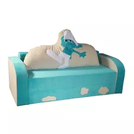 Детский диван Смурфик