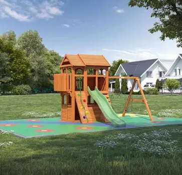 Детский игровой комплекс Клубный Домик 3