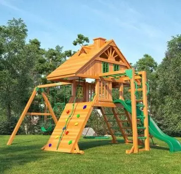 Детский игровой комплекс Крепость Фани с рукоходом (Домик)