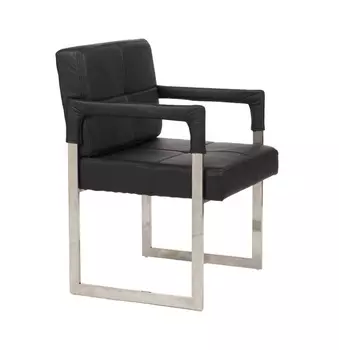 DG-HOME Кресло Aster Chair Black Leather