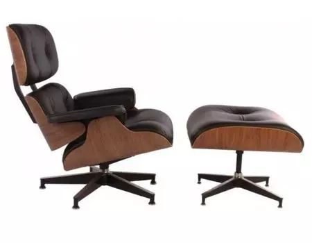 DG-HOME Кресло Eames Lounge Chair &amp; Ottoman Premium