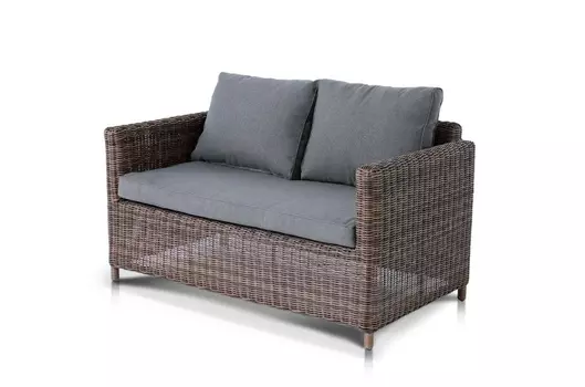 Диван из искусственного ротанга Макиато