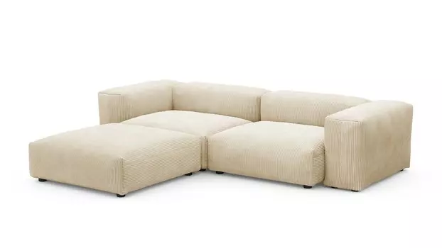 Диван с оттоманкой Фиджи