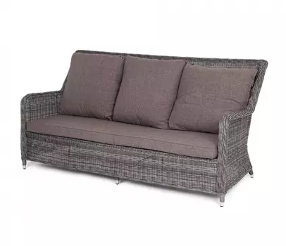 Диван трехместный Гляссе Graphite