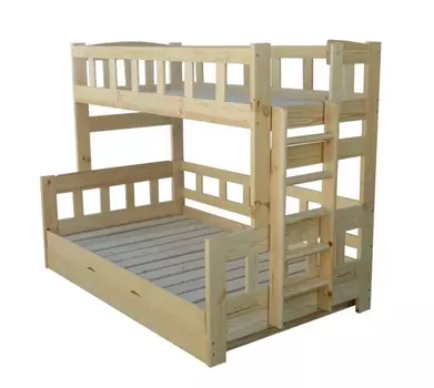 Двухъярусная кроватка Ника 4