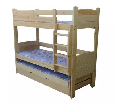 Двухъярусная кроватка Ника 5