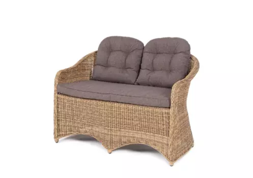 Двухместный диван Равенна соломенный