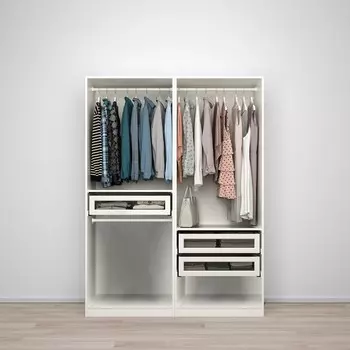 Гардероб Пакс PAX IKEA с 3 ящиками