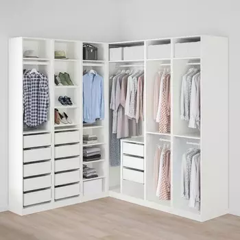 Гардероб PAX IKEA (угловой)