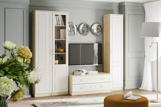 Гостиная Оливия комплектация 1