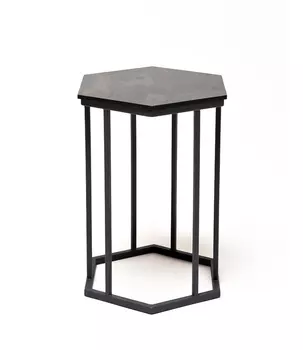 Интерьерный стол из HPL Женева 40 серый гранит