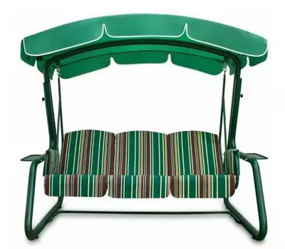 Качели садовые Элит Стандарт зелёный