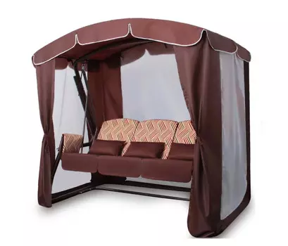 Качели садовые Оазис Люкс Шоколад