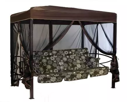 Качели-шатер садовые 3-х местные Монреаль