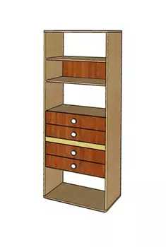 Колонка полуоткрытая Ассоль А-13