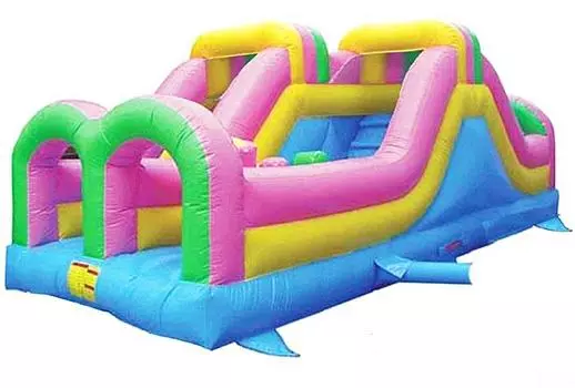 Коммерческий батут Двойное Скольжение 1001 Happy Hop