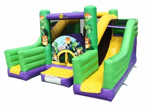 Коммерческий батут Джунгли 1017J Happy Hop