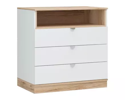Комод Джидда 900 белый / дуб делано