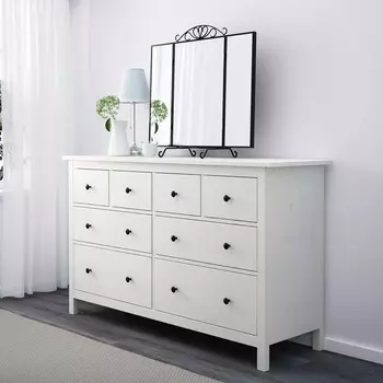 Комод с 8 ящиками Hemnes Хемнэс Икеа