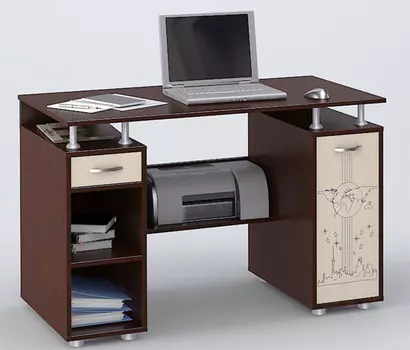 Компьютерный стол СК-4 Flash с рисунком