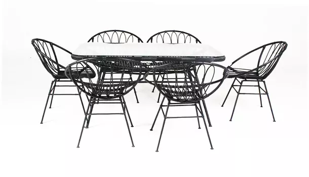 Комплект ACAPULCO 6 c прямоугольным столом